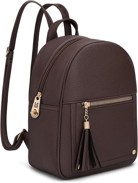 Montana West Mini Backpack Purse for Women Anti Theft Backpacks with Secured Zipper and Tassel