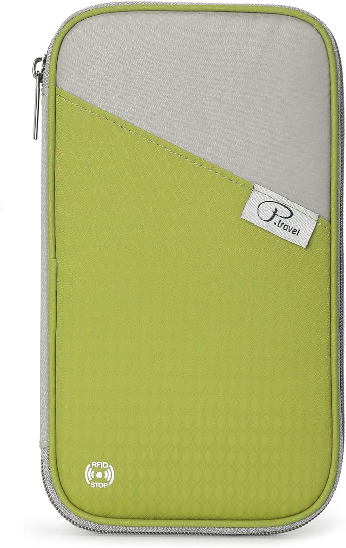VanFn RFID Travel Passport Wallet, Family Passport Holder, Trip Document Organizer P.Travel Series