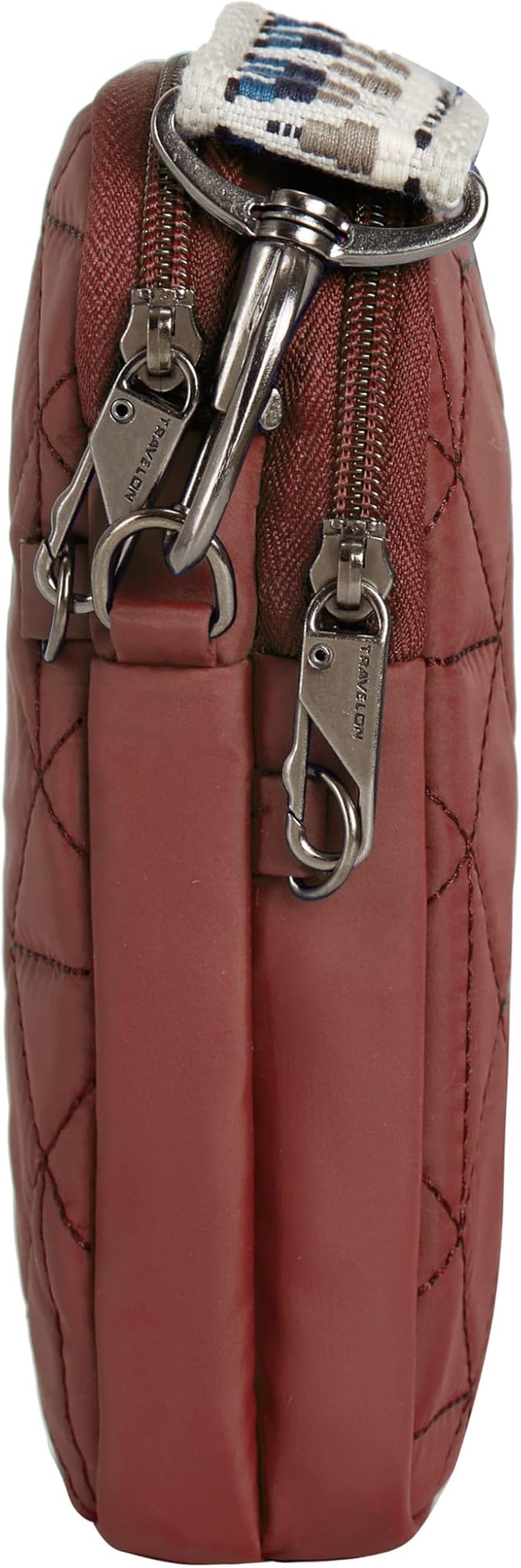 Travelon Anti-Theft Boho 2 Compartment Phone Crossbody