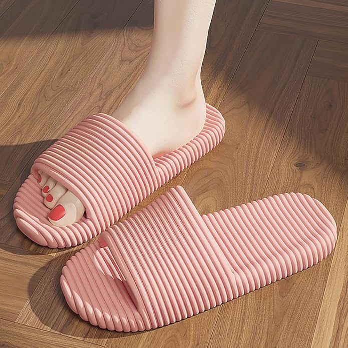 Shower Shoes for Women's Men's Home Slides Quick Drying Non-Slip Indoor Outdoor Slipper for Spa Gym Pool Beach Sandal