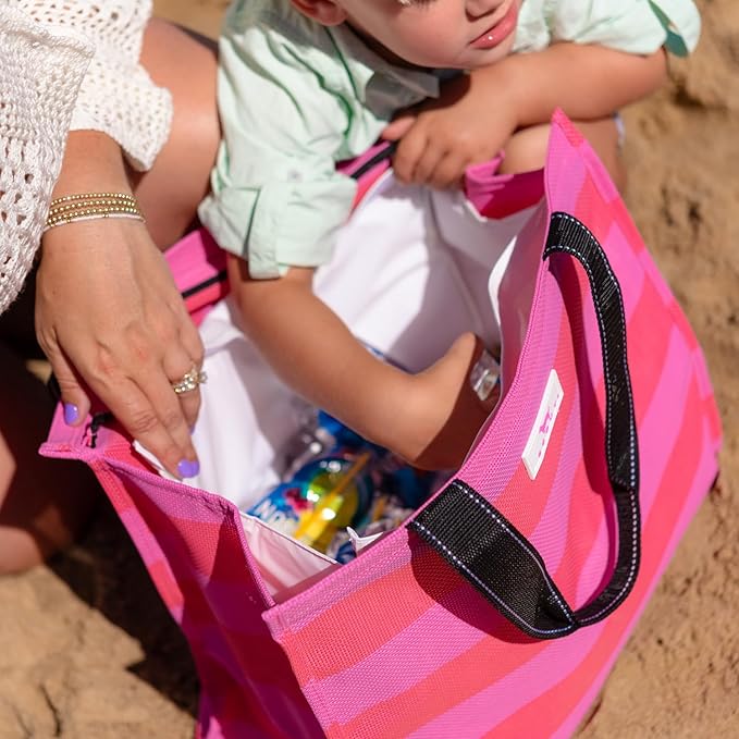 SCOUT Cold Shoulder Cooler Tote - Versatile Two in One Design, Zip-Top Tote Plus Removable Insulated Liner, Perfect for Beach, Pool, Travel