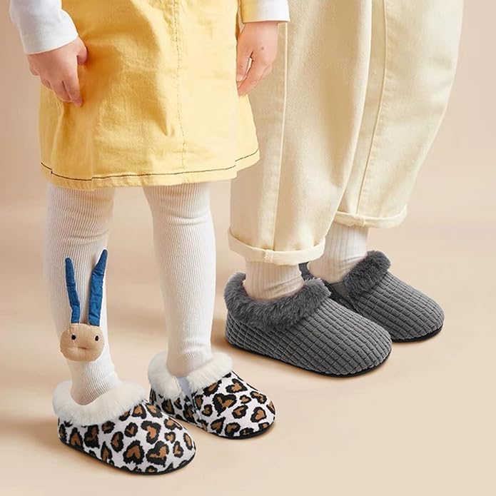 Centipede Demon Toddler Slippers for Boys Girls Slip on Kids Baby Toddlers House Shoes Lightweight Barefoot Furry Sock Shoes Indoor Outdoor Warm Walking Shoes