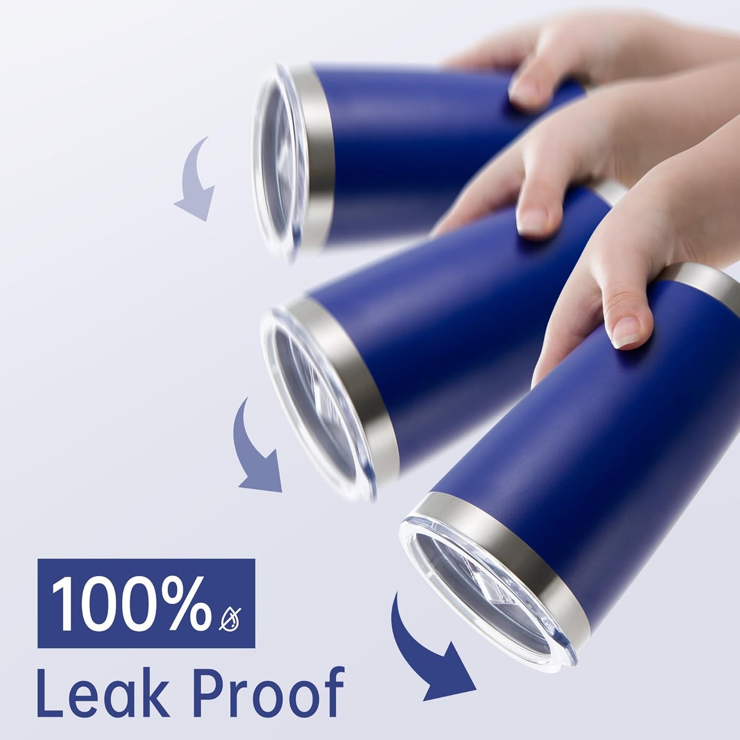 20 oz Tumblers Bulk Stainless Steel Tumbler with Lid Double Wall Vacuum Insulated Coffee Mug 20oz Powder Coated Cup for Hot and Cold Drinks, Mix Color, 12 pack