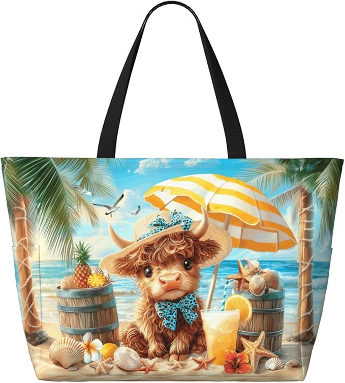 Extra Large Beach Bags For Women, Waterproof Beach Totes Bags For Women, Lightweight Foldable Pool Bag With Zipper