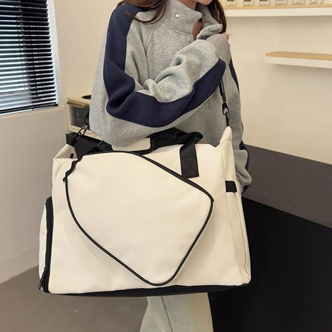 Functional Gym Duffle Bag Features Wet Dry Compartment and Separate Shoe Pocket Ergonomic Design Separate Wet/Dry