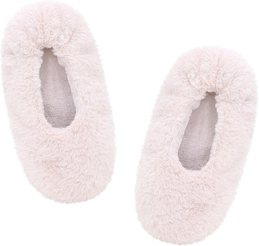 DICUIRD Women's Ballerina Slippers Lightweight House Slippers with Stretchable Heel Design