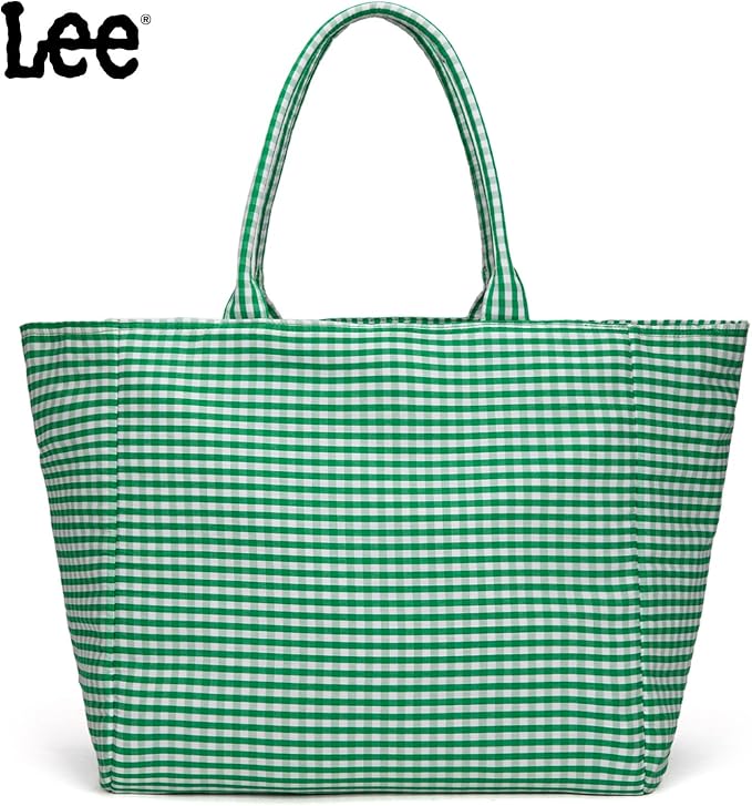 Montana West x Lee Extra Large Soft Cotton Tote Bag for Women Thick Lightweight Shoulder Bag Reusable Grocery Bag