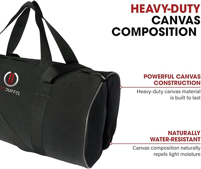 Bag – Convertible 2-in-1 Gym and Travel Bag with Dual Large Pockets, Adjustable Center Gap, Water Repellent Polyester, Perfect for Sports, Fitness, and Weekend Trips (Medium Size)