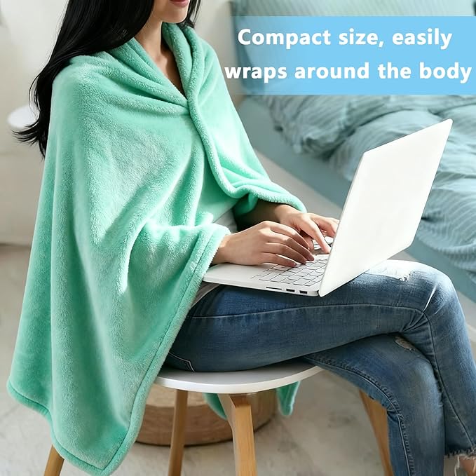 Ponchos for Women, Comfy Wearable Blanket, Gifts for People Who are Always Cold, Winter Shawl for Home, Office, Travel