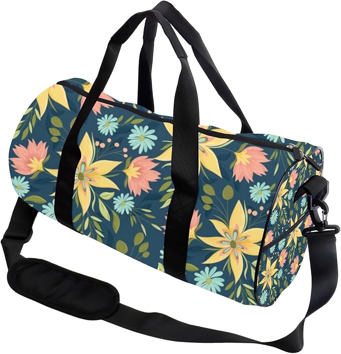 Soft Pink Petals Stain- Resistant Womens Bag Oxford Tote Bags Adjustable Shoulder Strap, Convertible Carry Backpack Goth Gym Bag For Beach Training Gym Accessories For Men