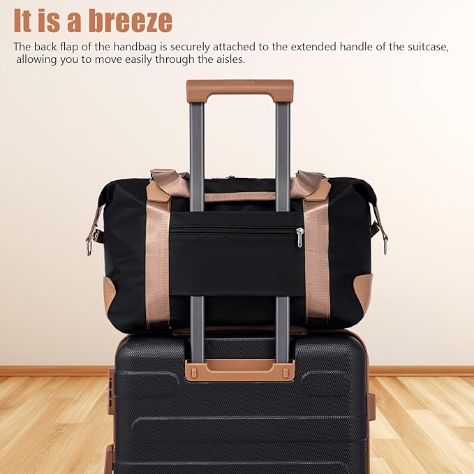 Luggage Sets 5 Piece Durable Suitcase Set with Spinner Wheels, Hard Shell Carry on Luggage with TSA Lock, Large Checked Travel Suitcases for Men and Women