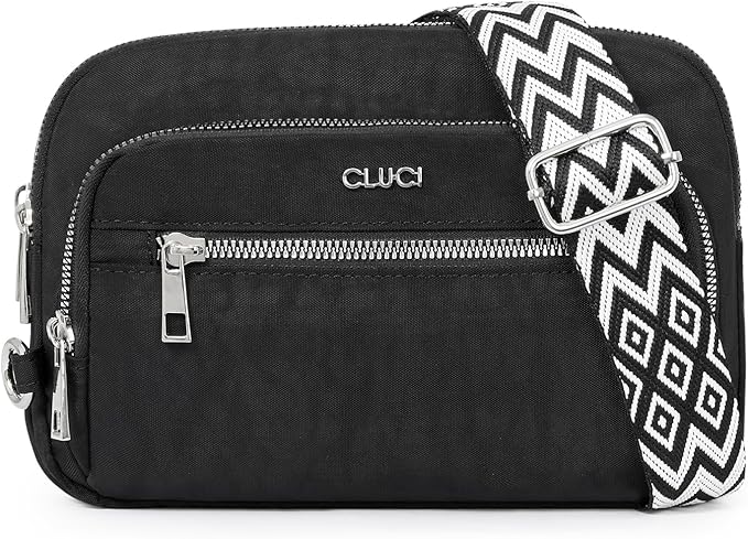 CLUCI Crossbody Bags for Women Travel,Travel Bags for Women,Travel Purses Anti Theft Crossbody,Convertible Belt Bag RFID
