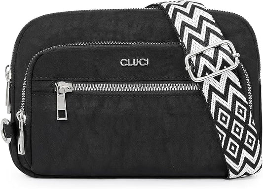 CLUCI Crossbody Bags for Women Travel,Travel Bags for Women,Travel Purses Anti Theft Crossbody,Convertible Belt Bag RFID