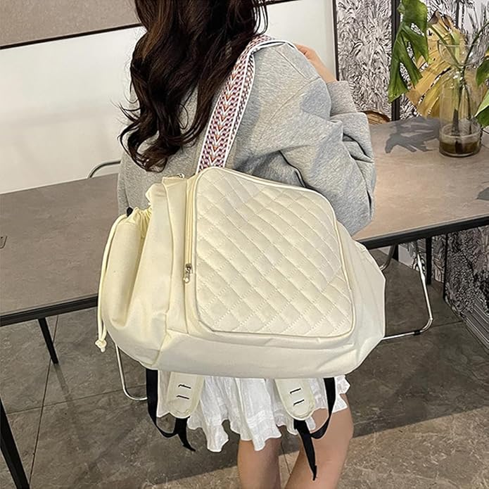 Travel Duffel Bag Weekender Bags for Women, Expandable Tote Handbag Diaper Bag Backpack Shoulder Bag for Car Work Daily