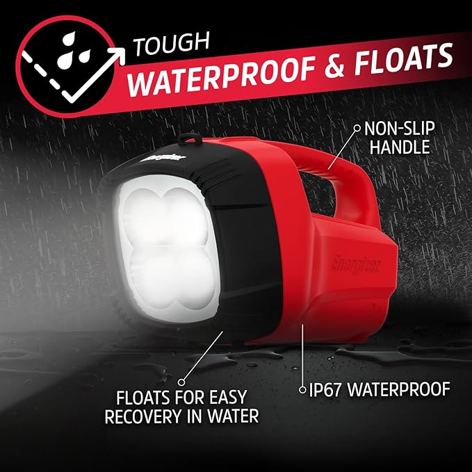 WeatheReady Waterproof & Floating Lantern, 275 Lumens, IP67 Waterproof, Outdoor and Emergency Light, 100-Hour Runtime, Pack of 1