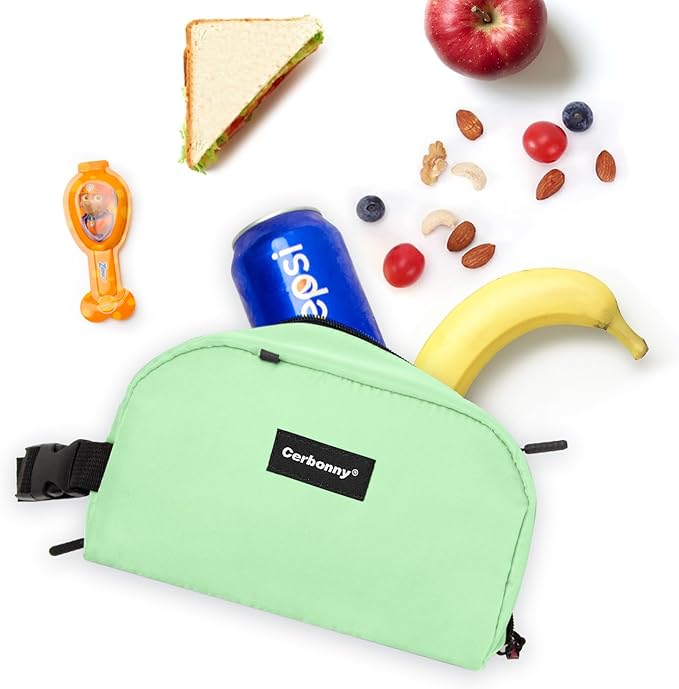 Cerbonny Insulated Cooler Bag - Freezable & Leak Proof, Mini Lunch Bag for Kids & Adults