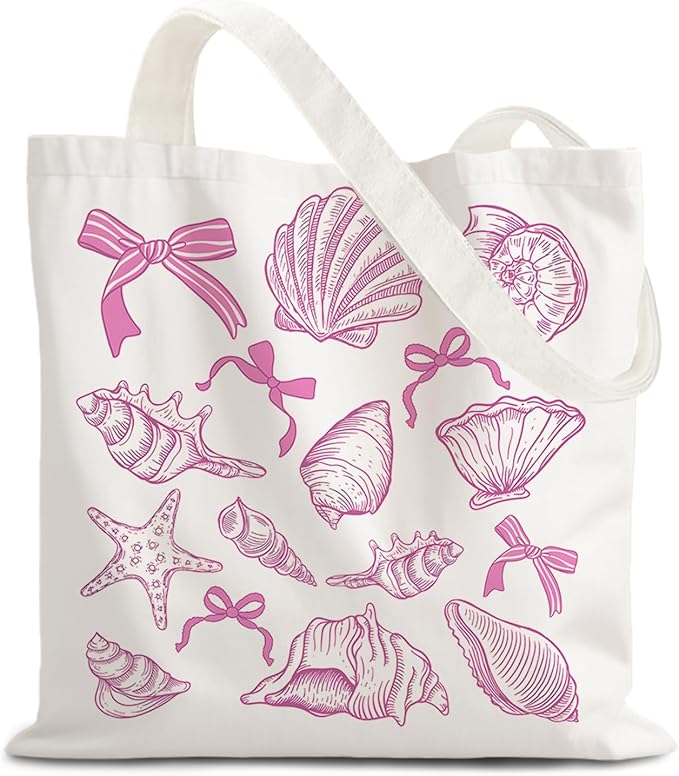 FBB Ocaen Beachy Ocean Sea Fish Reusable Grocery Shopping Bag