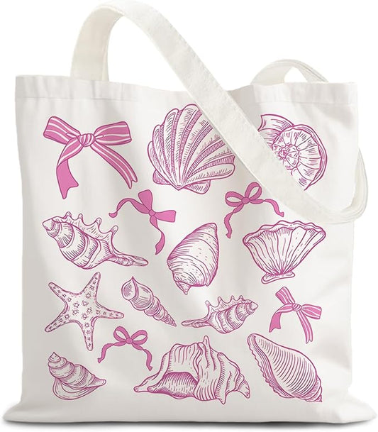 FBB Ocaen Beachy Ocean Sea Fish Reusable Grocery Shopping Bag