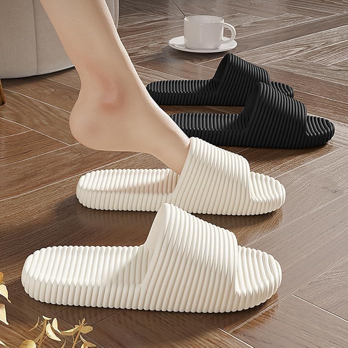 Quick Drying Shower Slippers For Women And Men Lightweight Open-toe EVA Non-Slip Slides Sandals Indoor And Outdoor Slipper For Bathroom,Spa,Pool,Gym,Beach