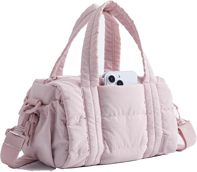 BAGSMART Reiki Gym Bag for Women, Mini/Medium Crossbody Bags for Women, 5L Dance Bag with Detachable Strap, 15L Yoga Mate Bag with Wet & Dry Pocket