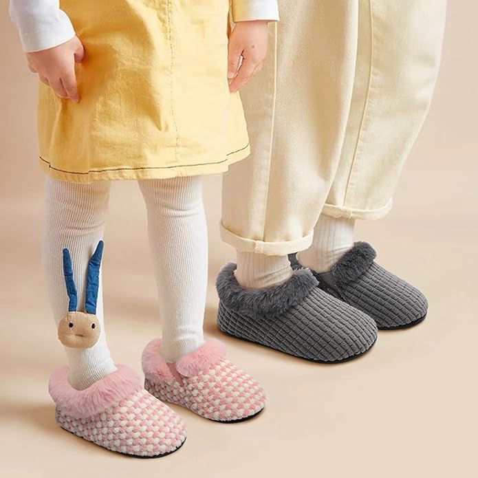 Centipede Demon Toddler Slippers for Boys Girls Slip on Kids Baby Toddlers House Shoes Lightweight Barefoot Furry Sock Shoes Indoor Outdoor Warm Walking Shoes