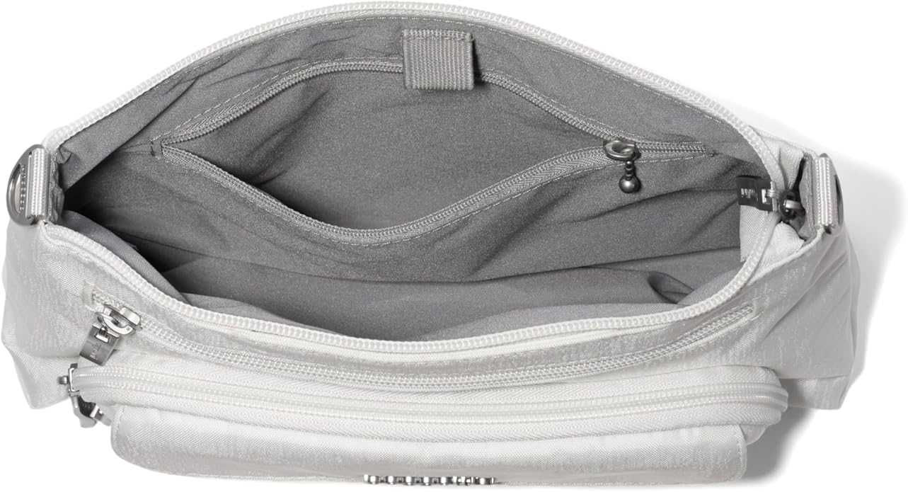 Baggallini Original Everyday 11x7.5 Crossbody Bags Rfid Protected Lightweight Nylon Zippered Travel Purse