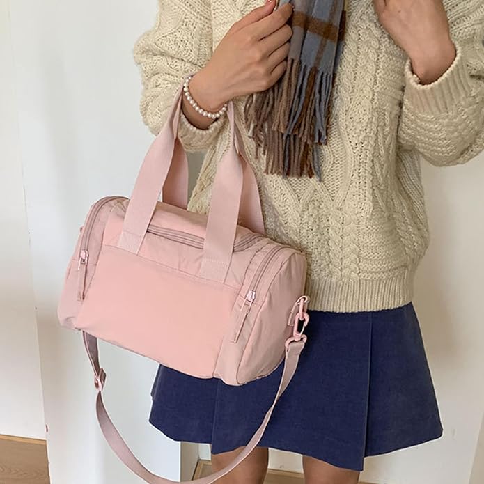 Stylish Convertible Shoulder Bag, Spacious Interior Wear for Daily Commute Outdoor Activities Ergonomic Gym Bag