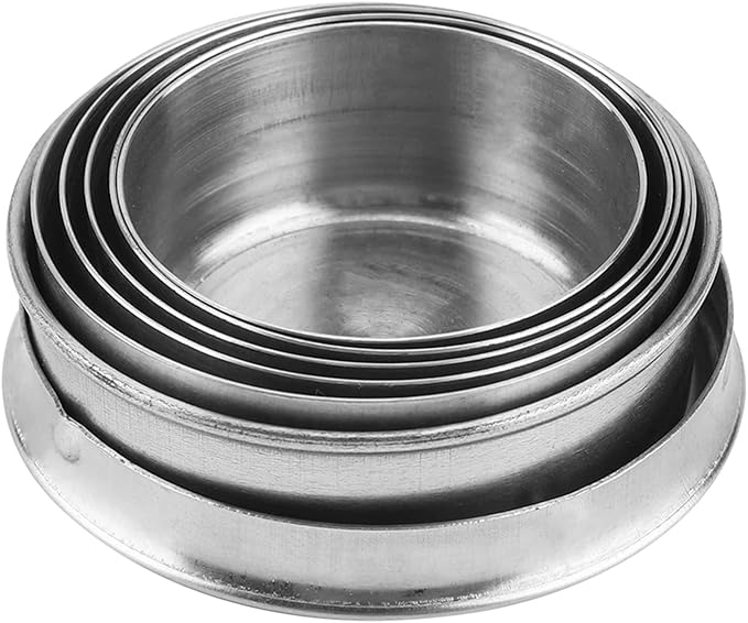 Stainless Steel Collapsible Cup, Folding Camping Cup Portable Shot Glass Foldable Drinking Cup Drinkware with Lid and Keychain for Outdoor Travel Picnic Fishing Hiking Cycling Water, 250ml