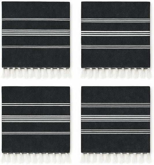 HAVLULAND Turkish Beach Towels – Oversized, Quick-Dry & Sand-Free | Lightweight, Absorbent Bath Towels for Beach, Pool, Travel, Vacation, Adults Gifts Cruise Essentials| 40” x 72” Bulk Set