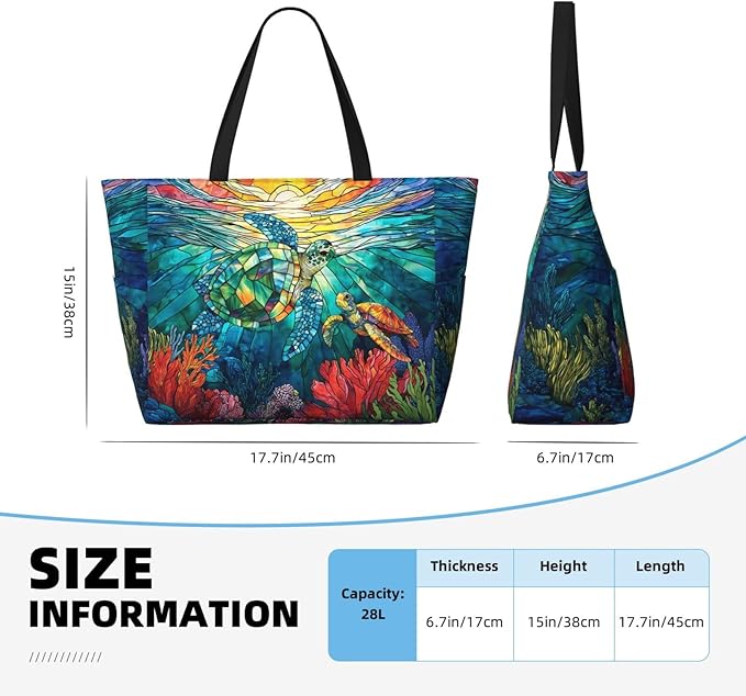 Beach Bag Tote Bags Waterproof Sandproof for Women Large Beach Tote Bag Foldable with Pockets for Weekend Vacation