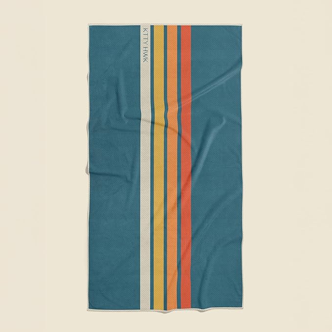 Sand-Free Beach Towel, Single Towel for Unisex Size 72x34in (North Shore)