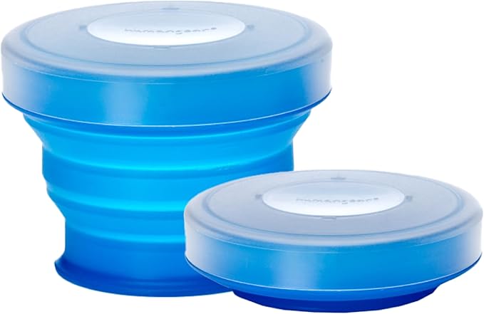 humangear GoCup | Compact Storage | On the Go Cup | BPA-free, PC-free, Phthalate-Free, Large (8 fl.oz/237ml), Blue