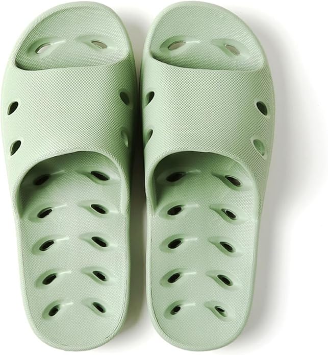Shower Shoes Quick Dry Non-Slip Women Slippers Sandals Men Bathroom Flip-Flops for College Dorm Room Essentials Shower Sandals Slides Pool Gym Spa