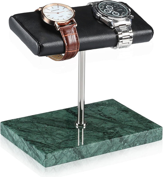 LYS&LYX Watch stand watch display stand watch holder watch Handcrafted watch holder (2--green/silver/black)