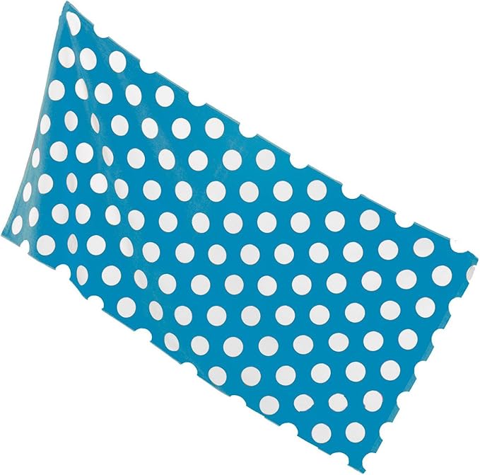 BY LORA byLora Polka Dot Cotton Terry Beach Cover Up, Aqua, 3 Counts