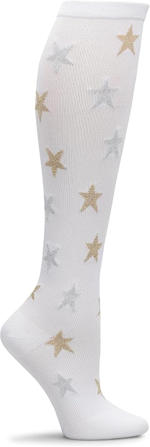 Nurse Mates Women's Calf Socks | 12-14 mmHg Compression | Superior Support & Comfort | 1 Pair
