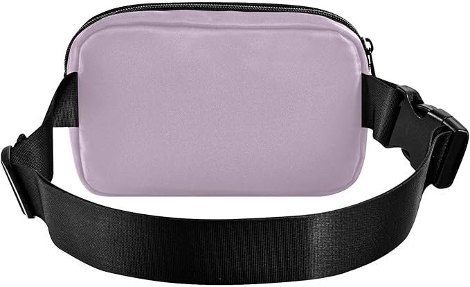 Fanny Pack for Women Men Water Resistant Fashion Waist Packs with Adjustable Strap Belt Bag for Travel Workout Jogging Hiking Thistle