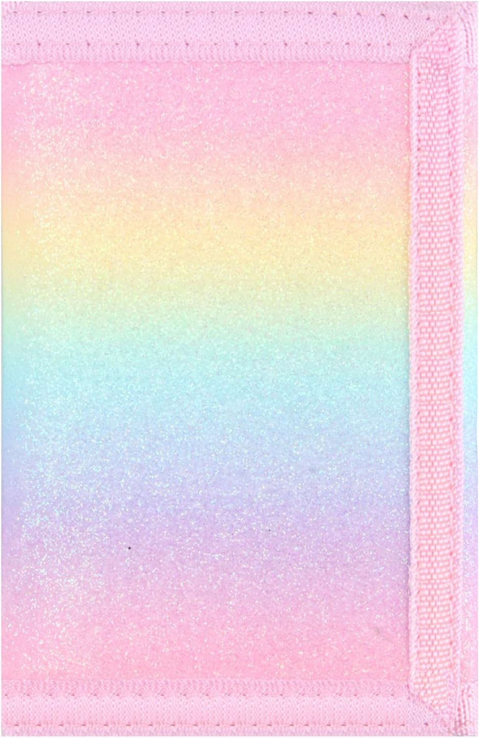 NEICY RFID Blocking Canvas Wallet for Men and Women - Camo Trifold Outdoor Sports Wallets with Magic Sticker for Teen Kids (Rainbow1)