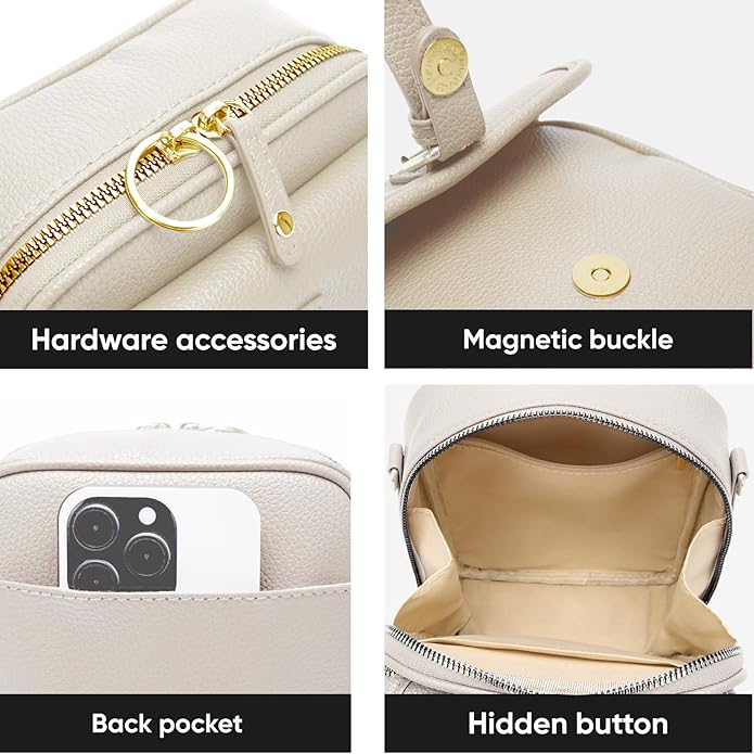 1060 Crossbody Bags for Women Anti-Theft Vegan Purse with Card Slots, Travel Shoulder Bag, Waterproof Crossbody Purse