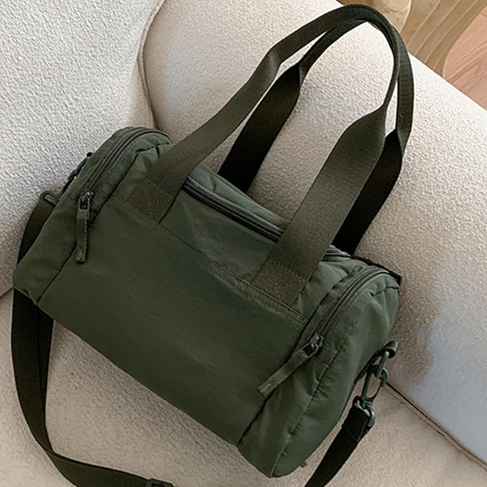 Stylish Convertible Shoulder Bag, Spacious Interior Wear for Daily Commute Outdoor Activities Ergonomic Gym Bag