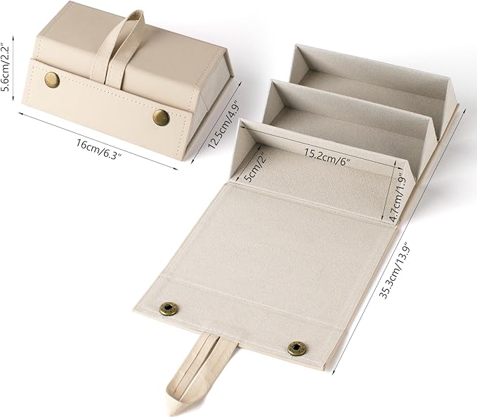 Sunglasses Travel Case,Foldable Eyeglasses Case, Portable Multiple Glasses Case for Women Men Girls