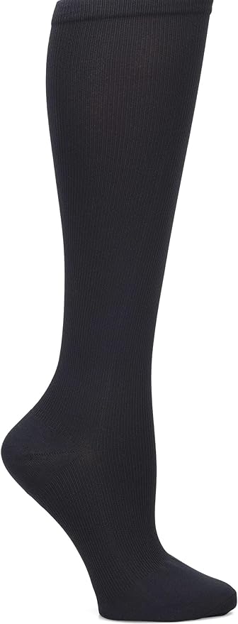 Nurse Mates Women's Calf Socks | 12-14 mmHg Compression | Superior Support & Comfort | 1 Pair