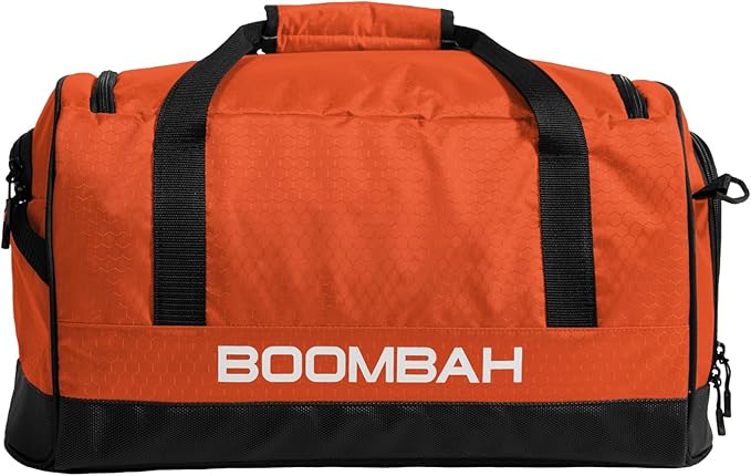 Boombah Sport Duffle Bag - All-purpose Athletic Duffle for Sports, Gym & Travel - Orange