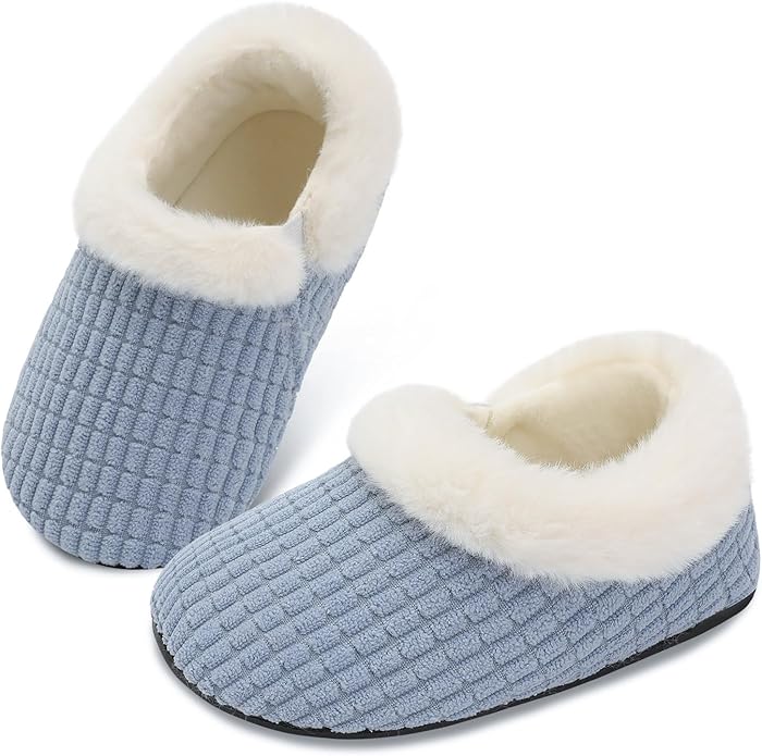 Centipede Demon Toddler Slippers for Boys Girls Slip on Kids Baby Toddlers House Shoes Lightweight Barefoot Furry Sock Shoes Indoor Outdoor Warm Walking Shoes
