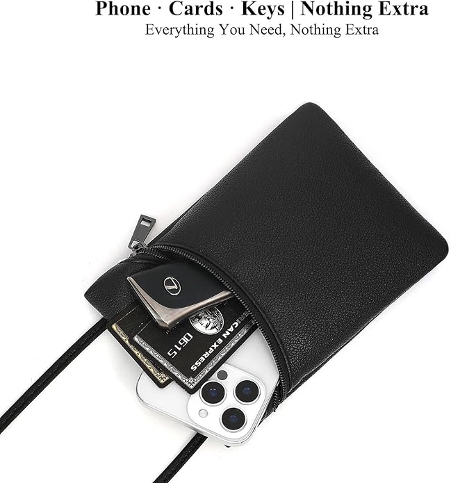 Small Crossbody Women Cell Phone Purse Wallet Bag With Shoulder Strap