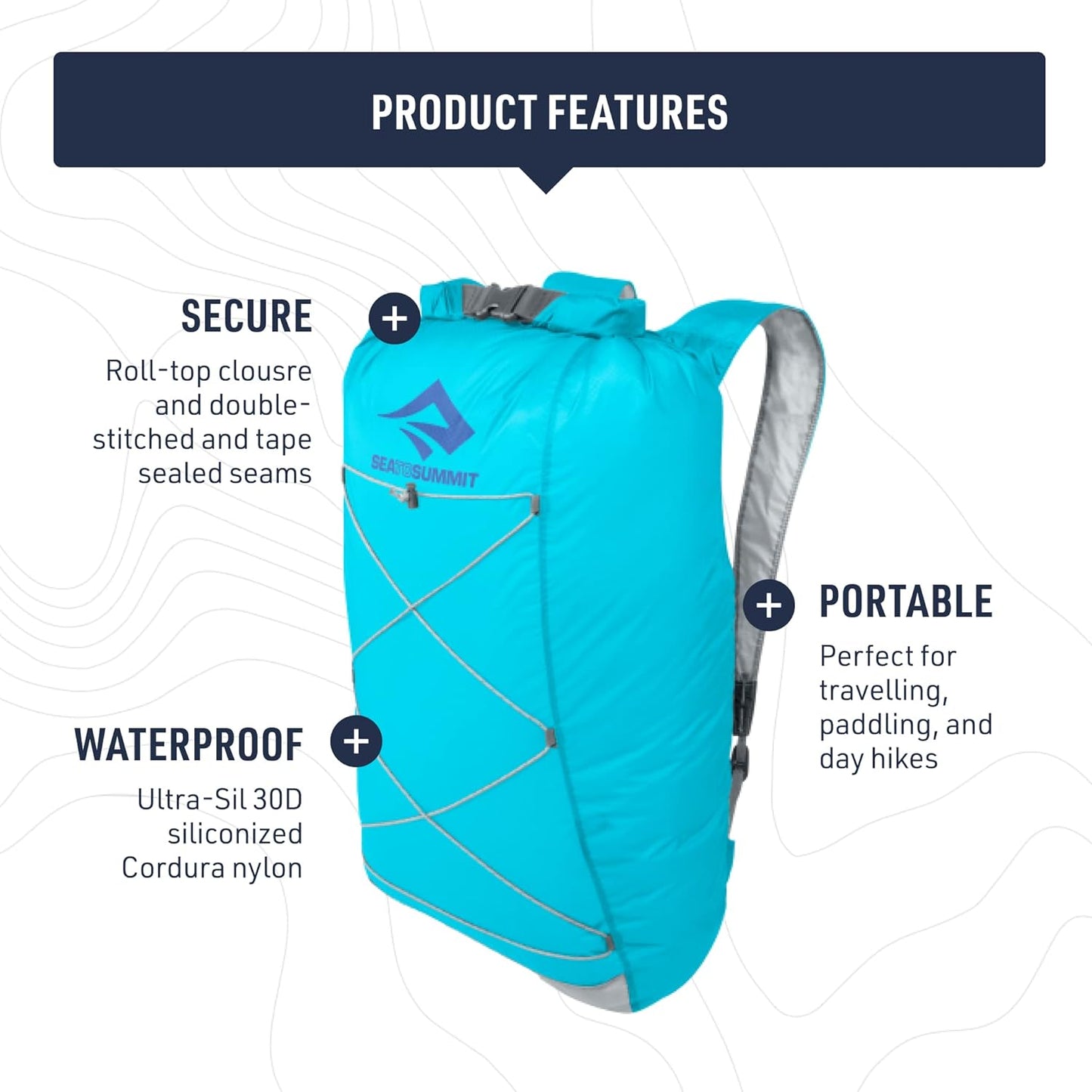 Sea to Summit Ultra-Sil Dry Waterproof Day Pack
