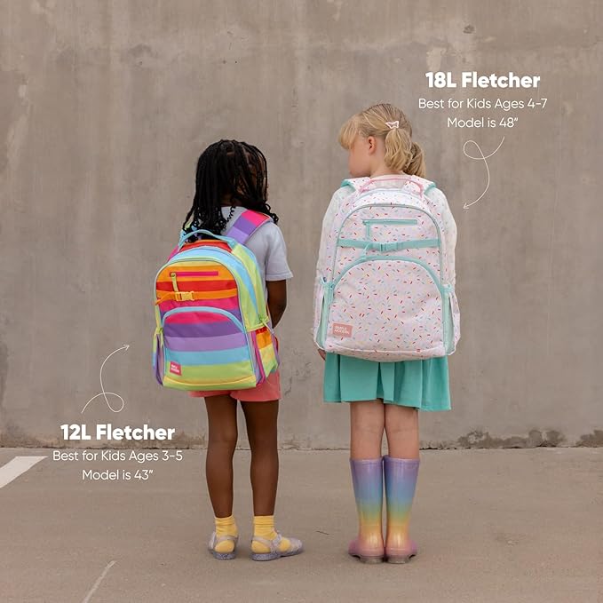 Simple Modern Medium CoComelon Toddler Backpack for School Girls and Boys | Kindergarten Elementary Kids Backpack | Fletcher Collection | Kids - 15" tall | CoComelon Watermelons