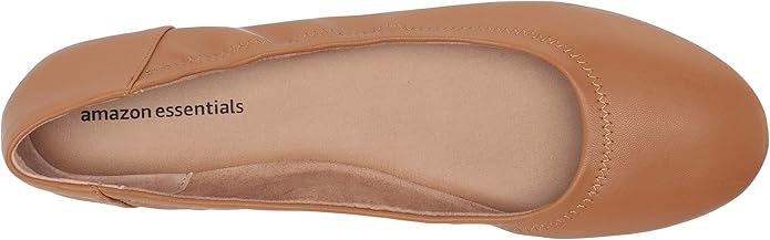 Amazon Essentials Women's Belice Comfortable Slip-On Ballet Flats Shoes