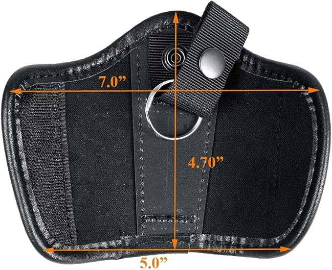 TAFTACFR Slient Key Holder for Duty Belt Durable Law Enforcement Police Tactical Silent Key Keeper Pouch
