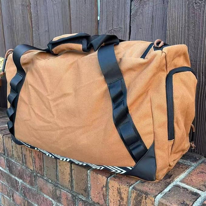 Roaring Fire 3 in 1 Commuter Duffle Bag, 40L Large Capacity, Waterproof Weekender Travel Bag, Can be Worn As a Backpack, Crossbody Bag, or Handle Bag,Suitable for Men & Women Commuting, the Gym